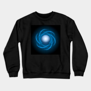 Atomic Structure Background Crewneck Sweatshirt